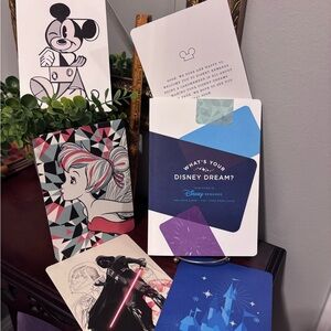 Disney Welcome Package with #4 Art Postcards